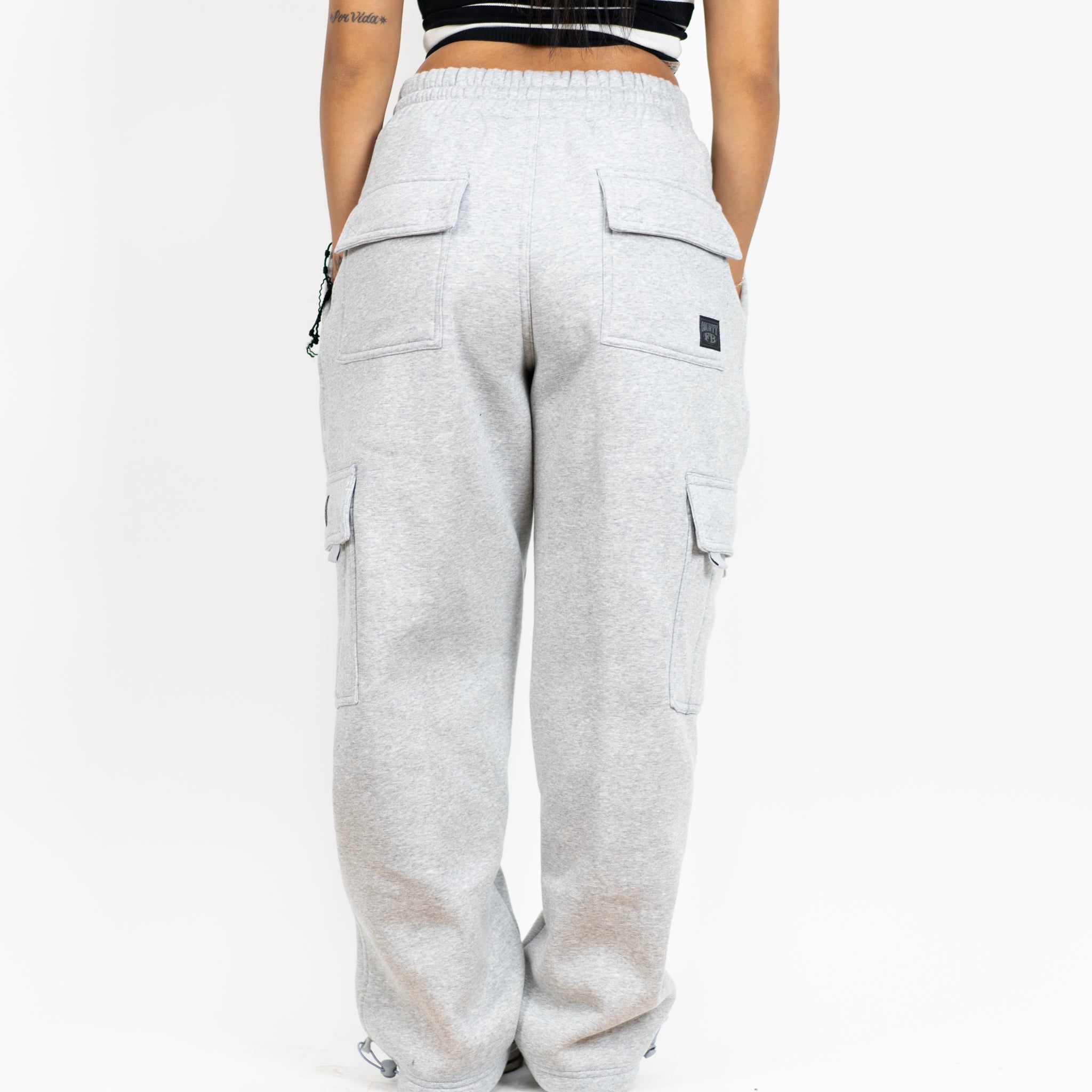 FB County Heavyweight Baggy Cargo Sweatpants
