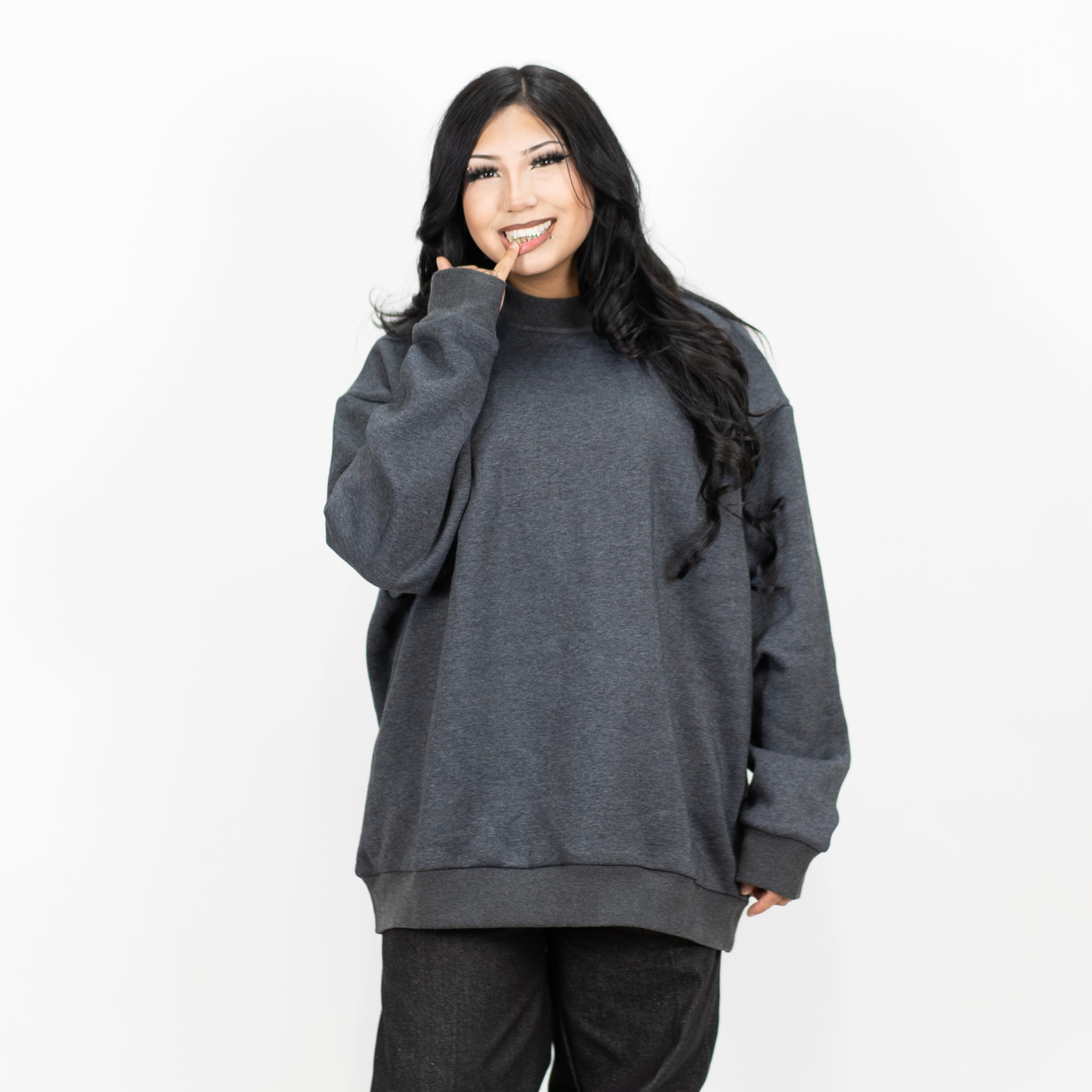 FB County 13oz Heavyweight Long Sleeve Crew Neck