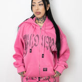 FB County Rhinestone Zip-Up Hoodie