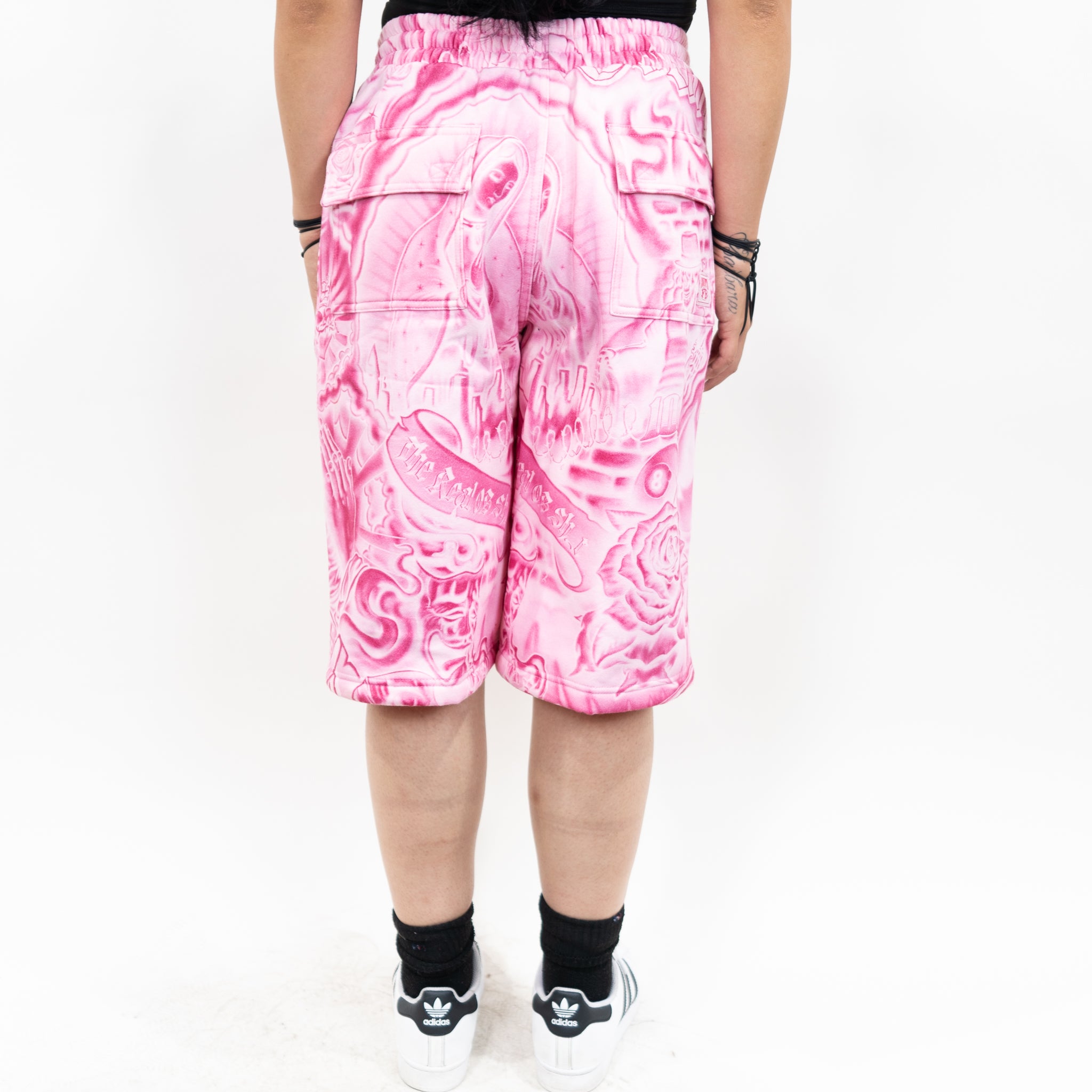 FB County Inked Up Baggy Fleece Shorts