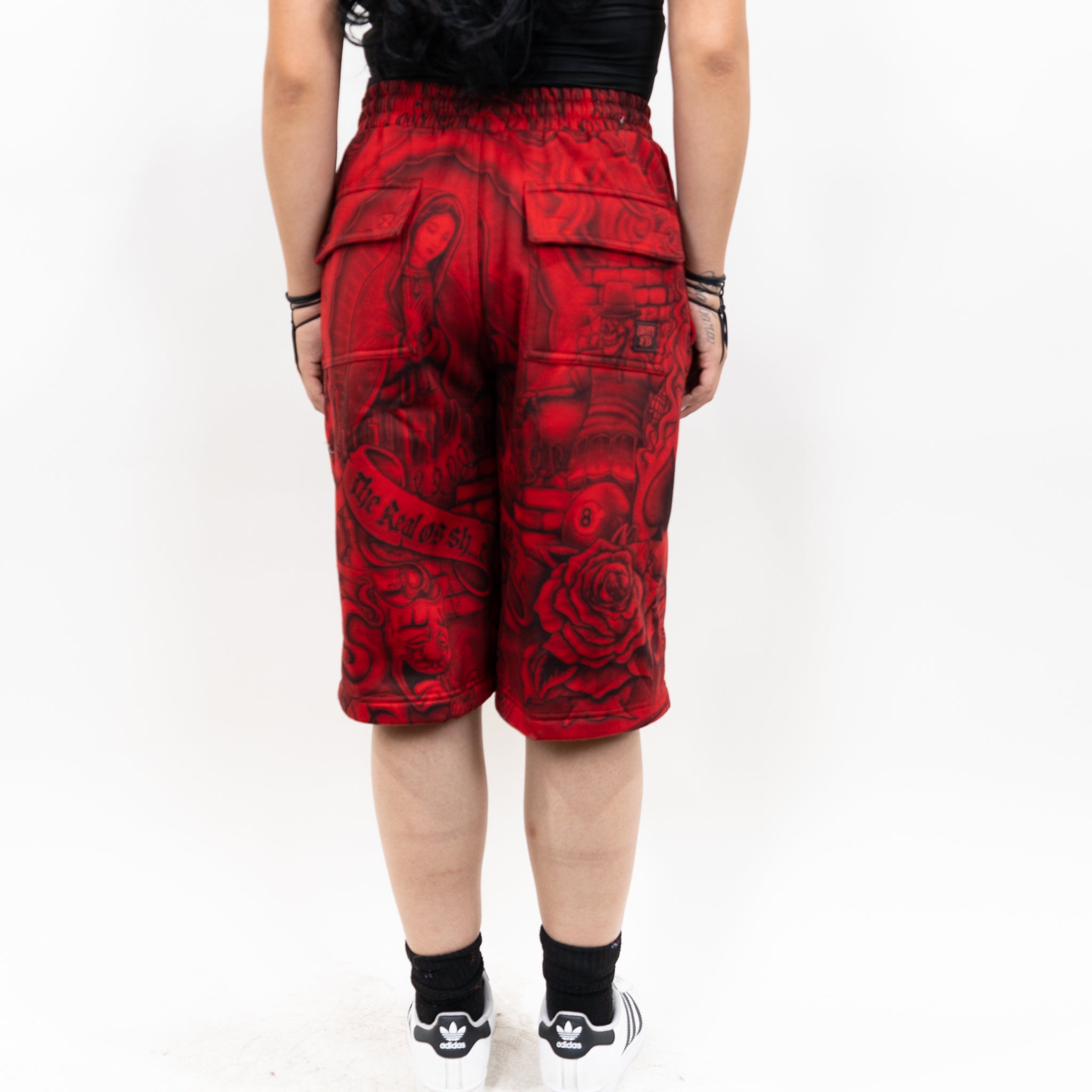 FB County Inked Up Baggy Fleece Shorts
