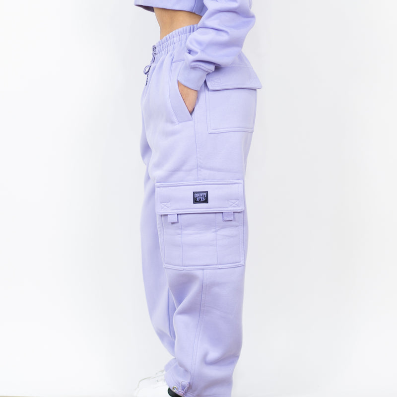 FB County Heavyweight Baggy Cargo Sweatpants