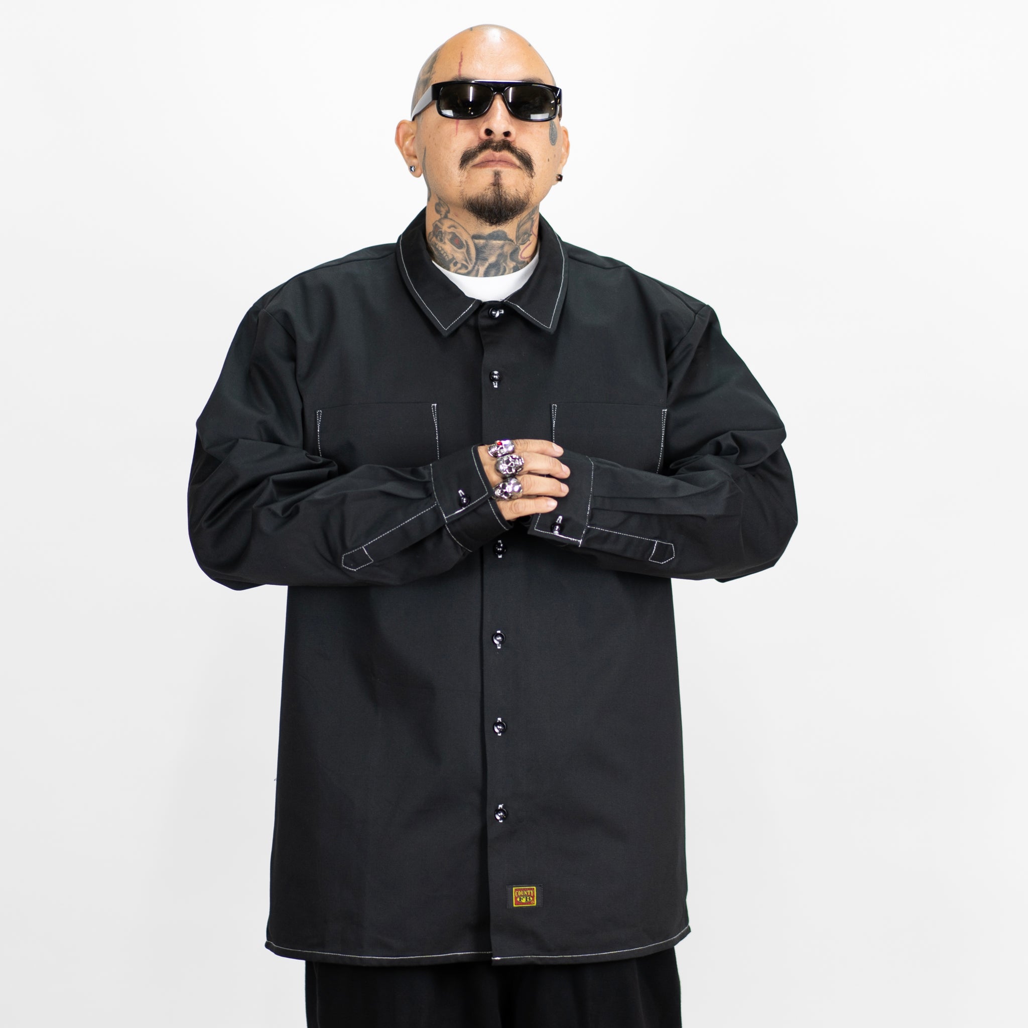 FB County ブラック シャツ XL FB COUNTY