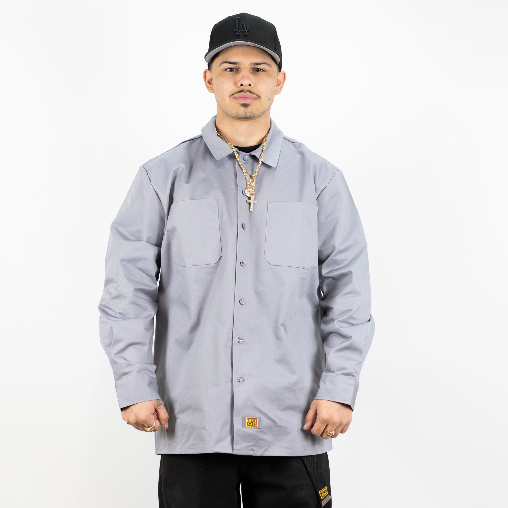 FB County Heavyweight Long Sleeve Kackies Work Shirt