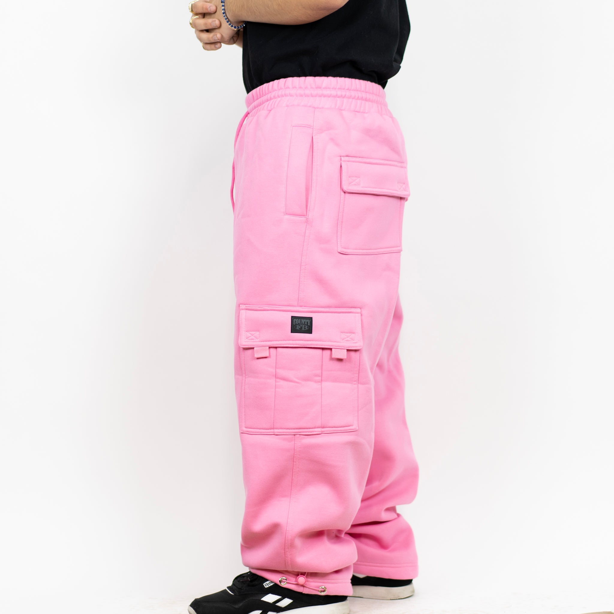 FB County Heavyweight Baggy Cargo Sweatpants