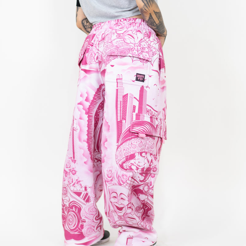 FB County Tatted Graffiti Sweatpant