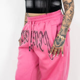 FB County Baggy Rhinestone Sweatpants