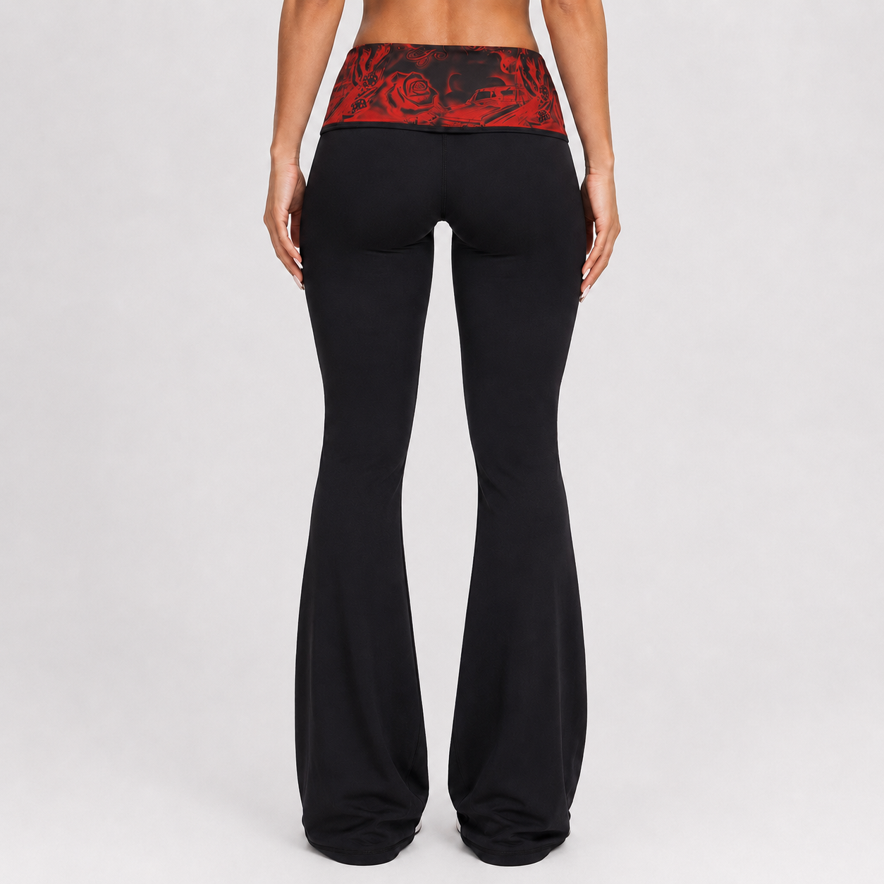 FB County Foldover Flare Legging