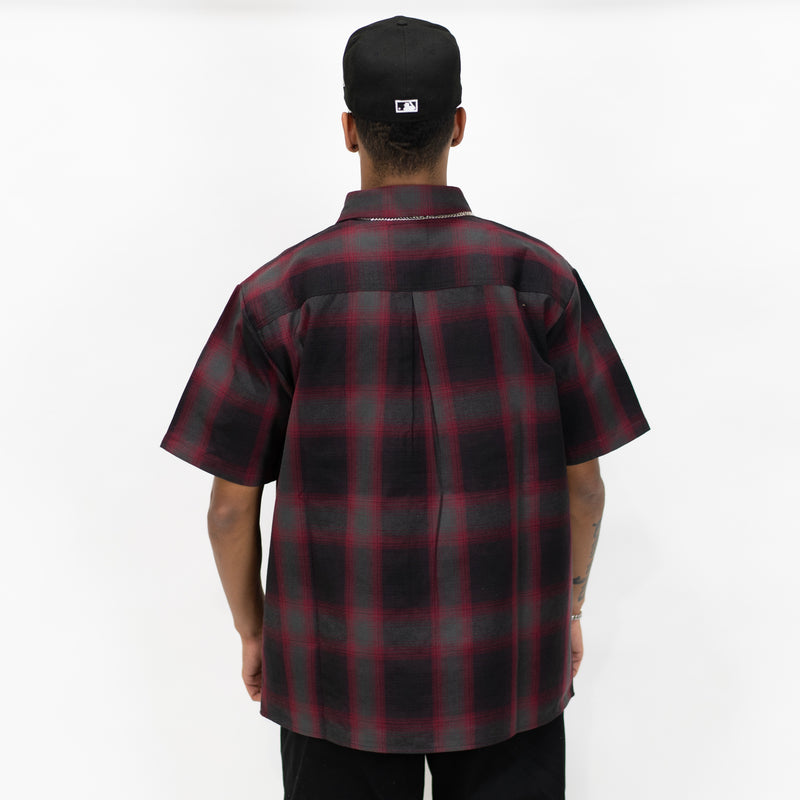 FB County Short Sleeve Checker Flannel Shirt