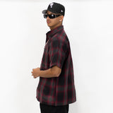 FB County Short Sleeve Checker Flannel Shirt