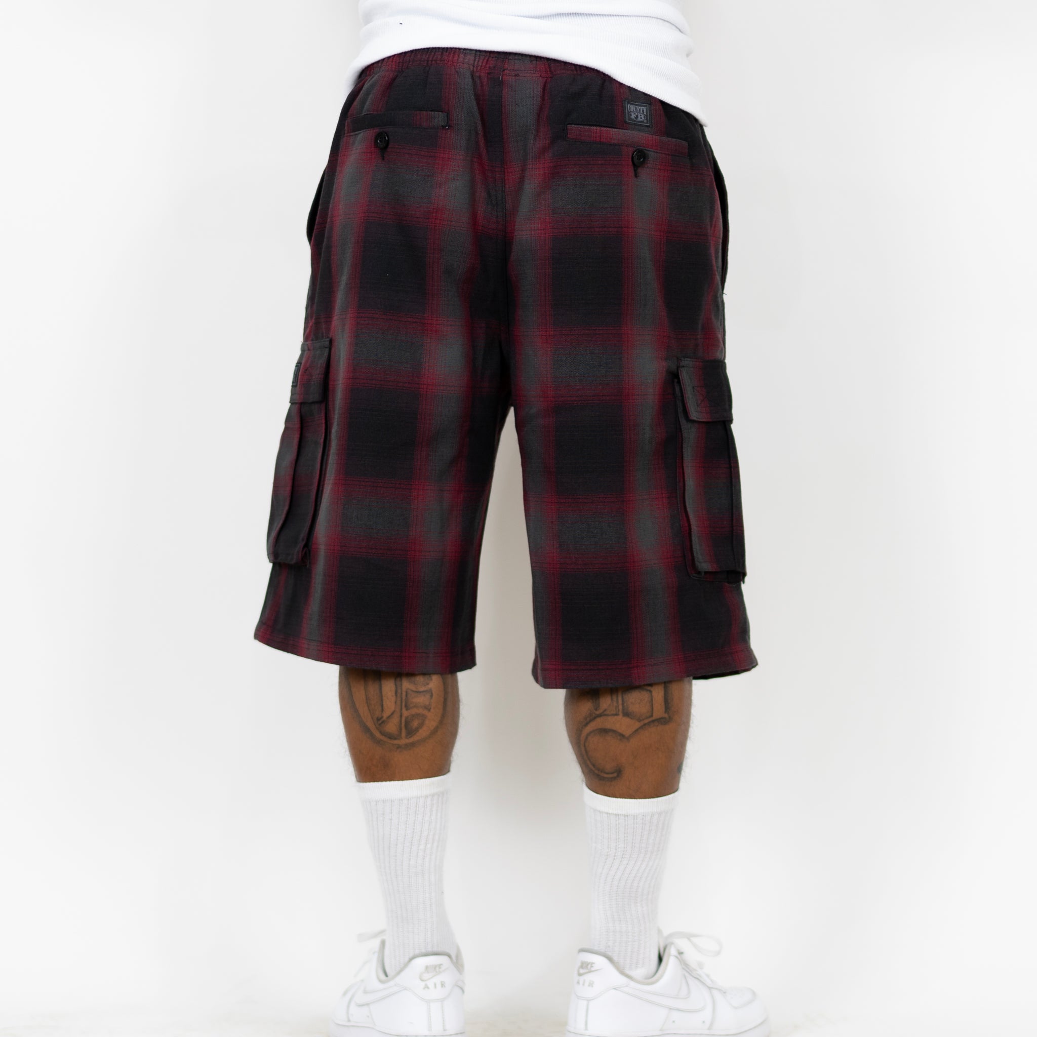 FB County Cargo Checker Shorts
