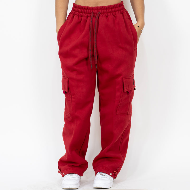 FB County Heavyweight Baggy Cargo Sweatpants