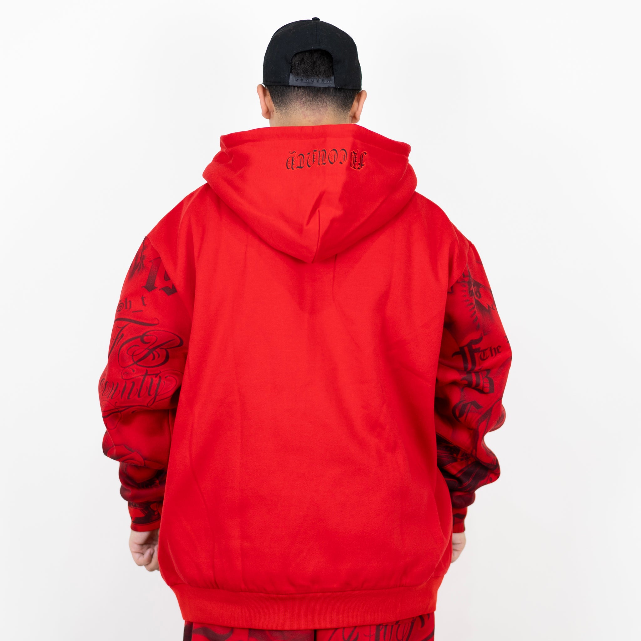 FB County Red Tatted Up Hoodie