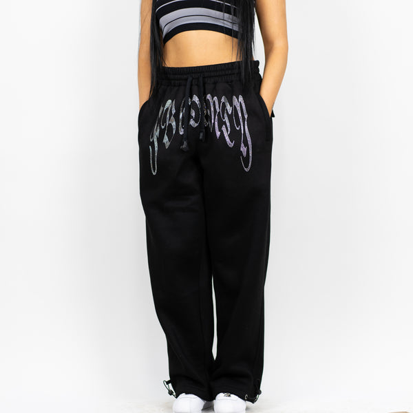 FB County Baggy Rhinestone Sweatpants