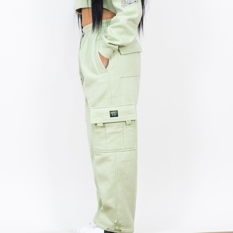 FB County Heavyweight Baggy Cargo Sweatpants