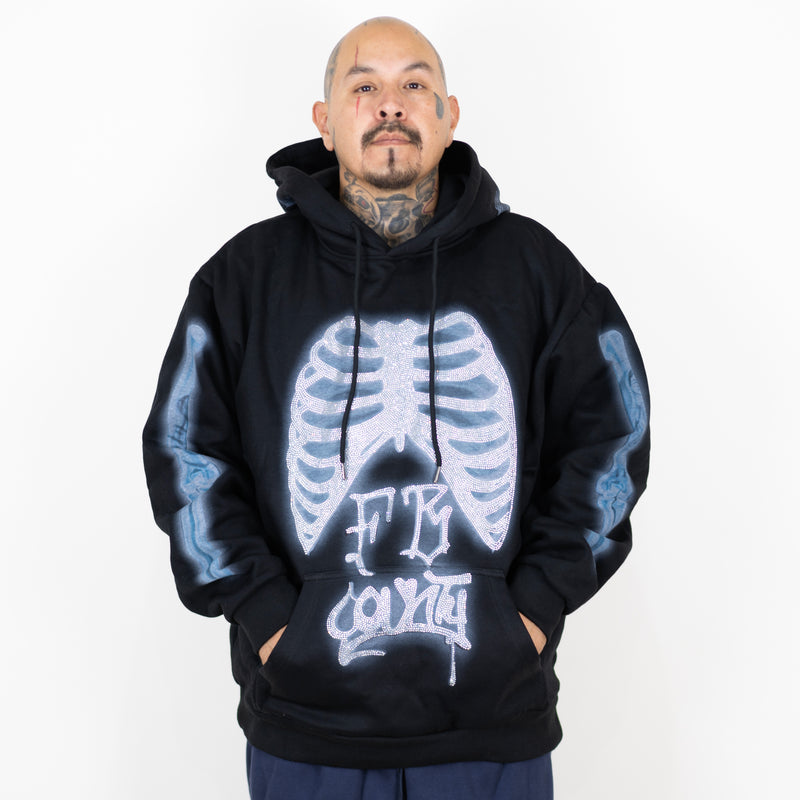 FB County Halloween X-Ray Hoodie