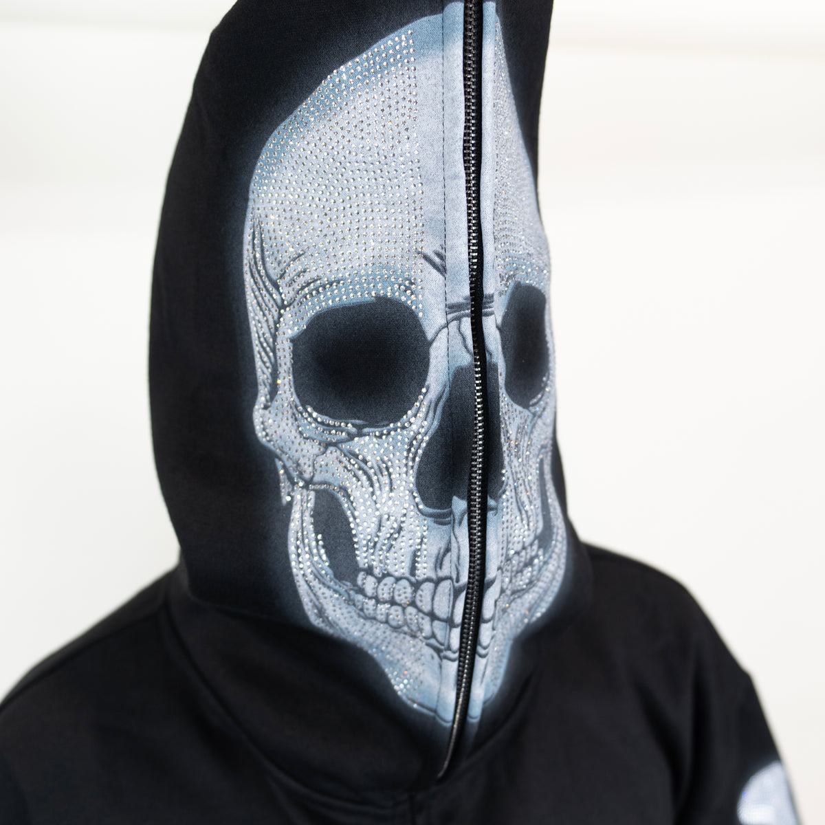 FB County Halloween Skelly Hoodie