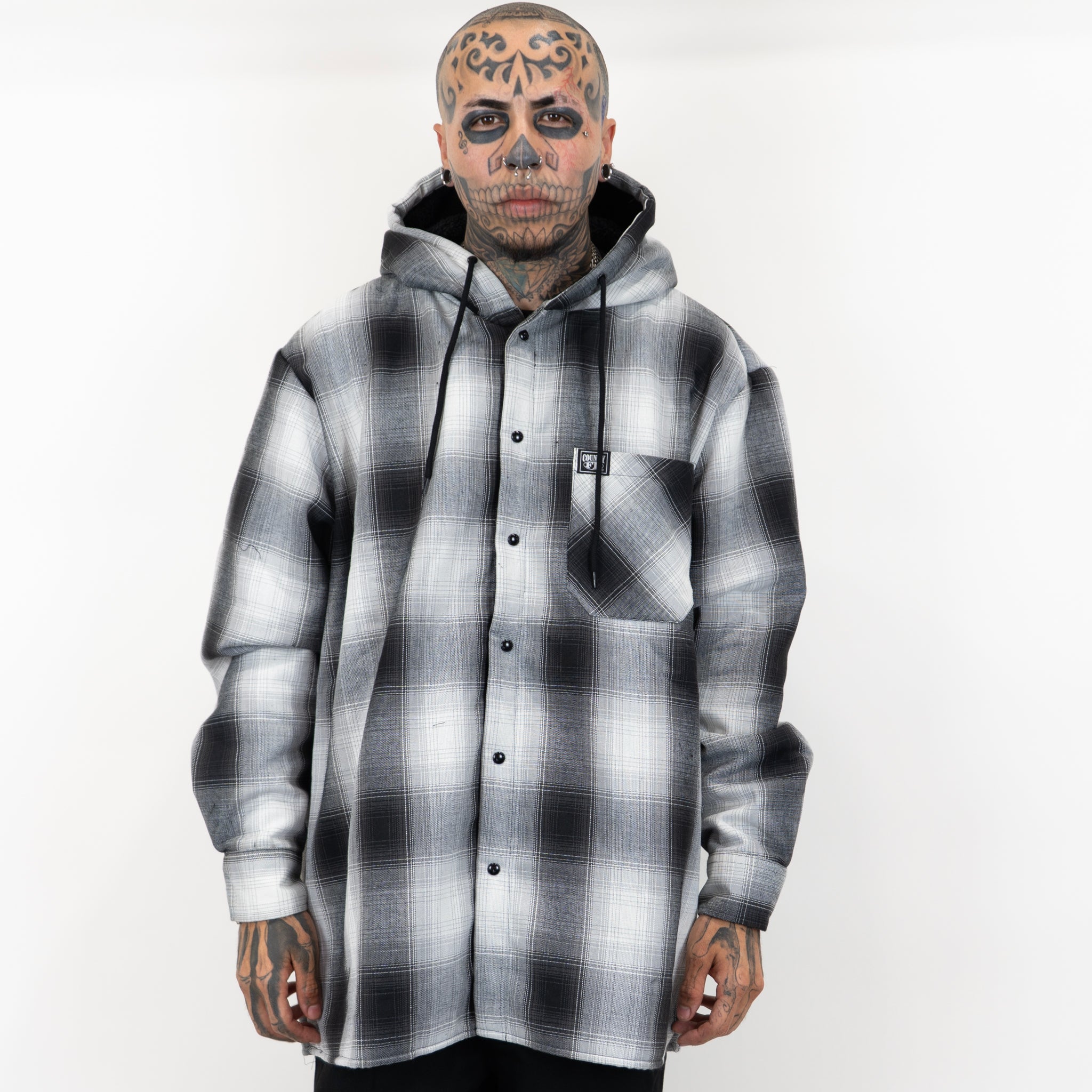 FB County Sherpa Flannel Hooded Jacket