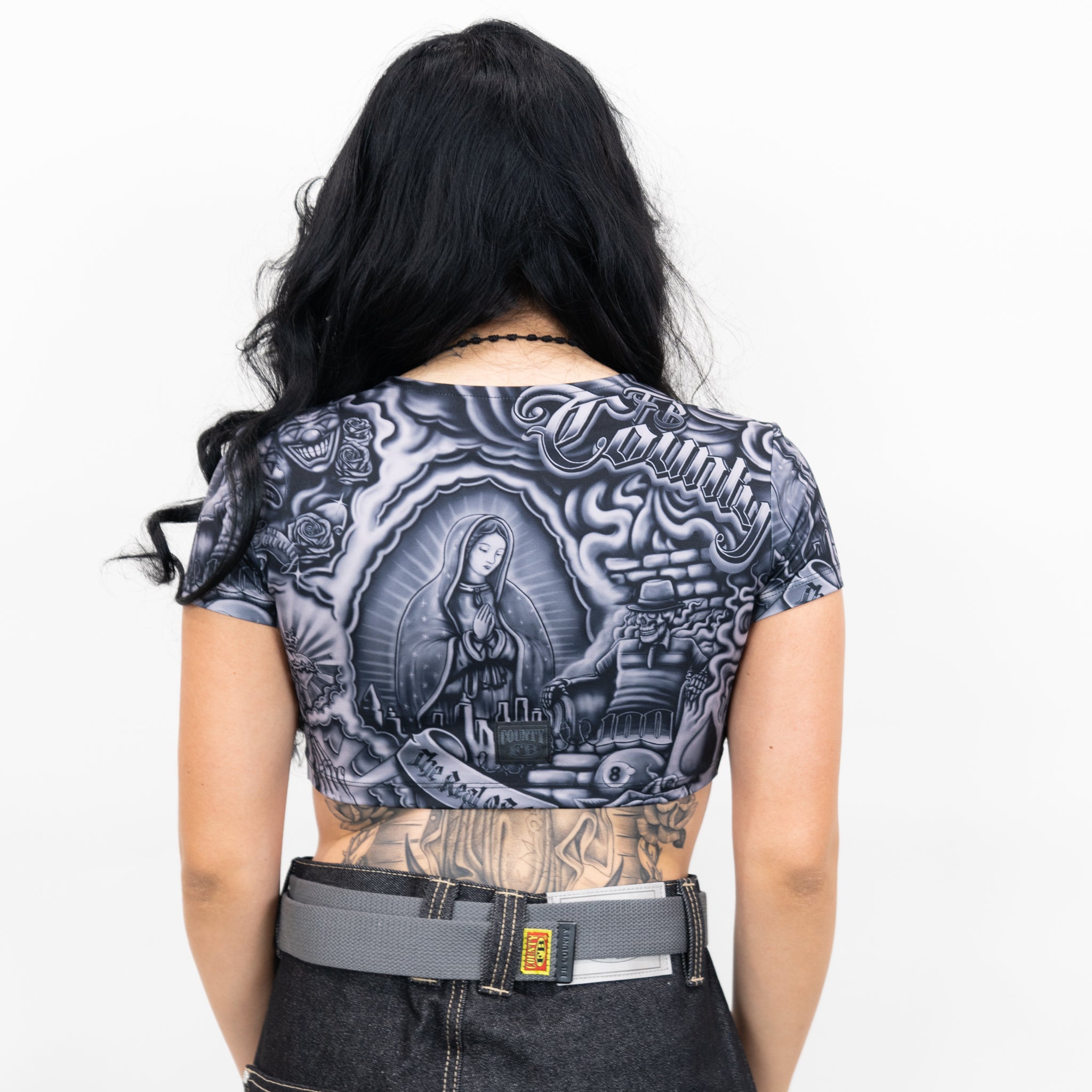 FB County Twist Front Crop Top