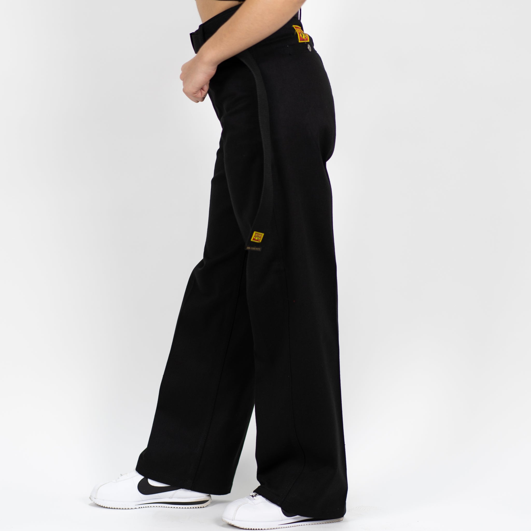 RRP €105 MISS MONEY MONEY Trousers Size 46 Button Closed Cuffs Made in  Italy | eBay