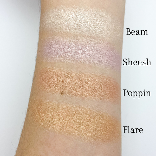 FB County Shimmer Pressed Highlighter- "Poppin"