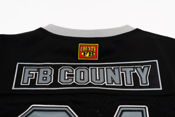 Fb County Mens Baseball Classic Signature Jersey Black / 2XL