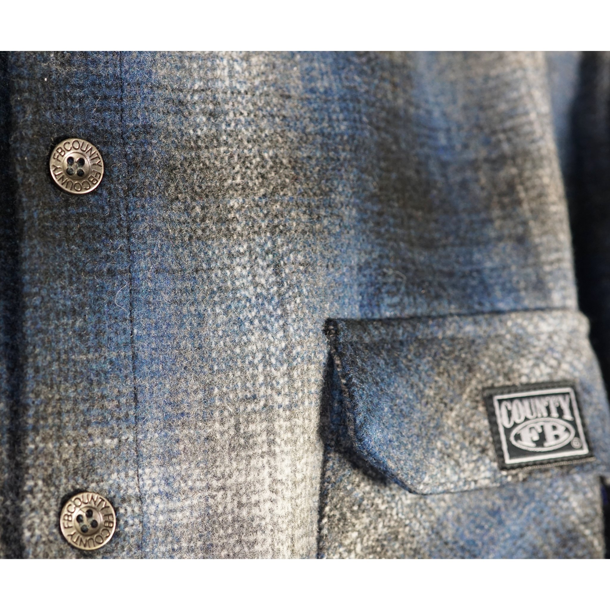 FB County Super Heavyweight Wool Blend Long Sleeve Shirt