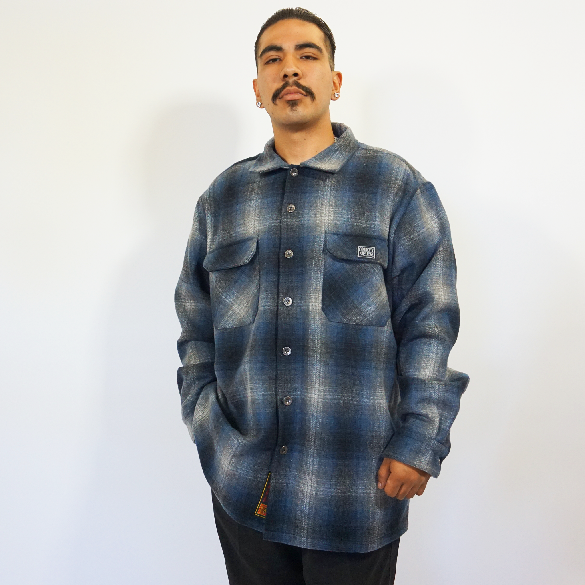 FB County Super Heavyweight Wool Blend Long Sleeve Shirt