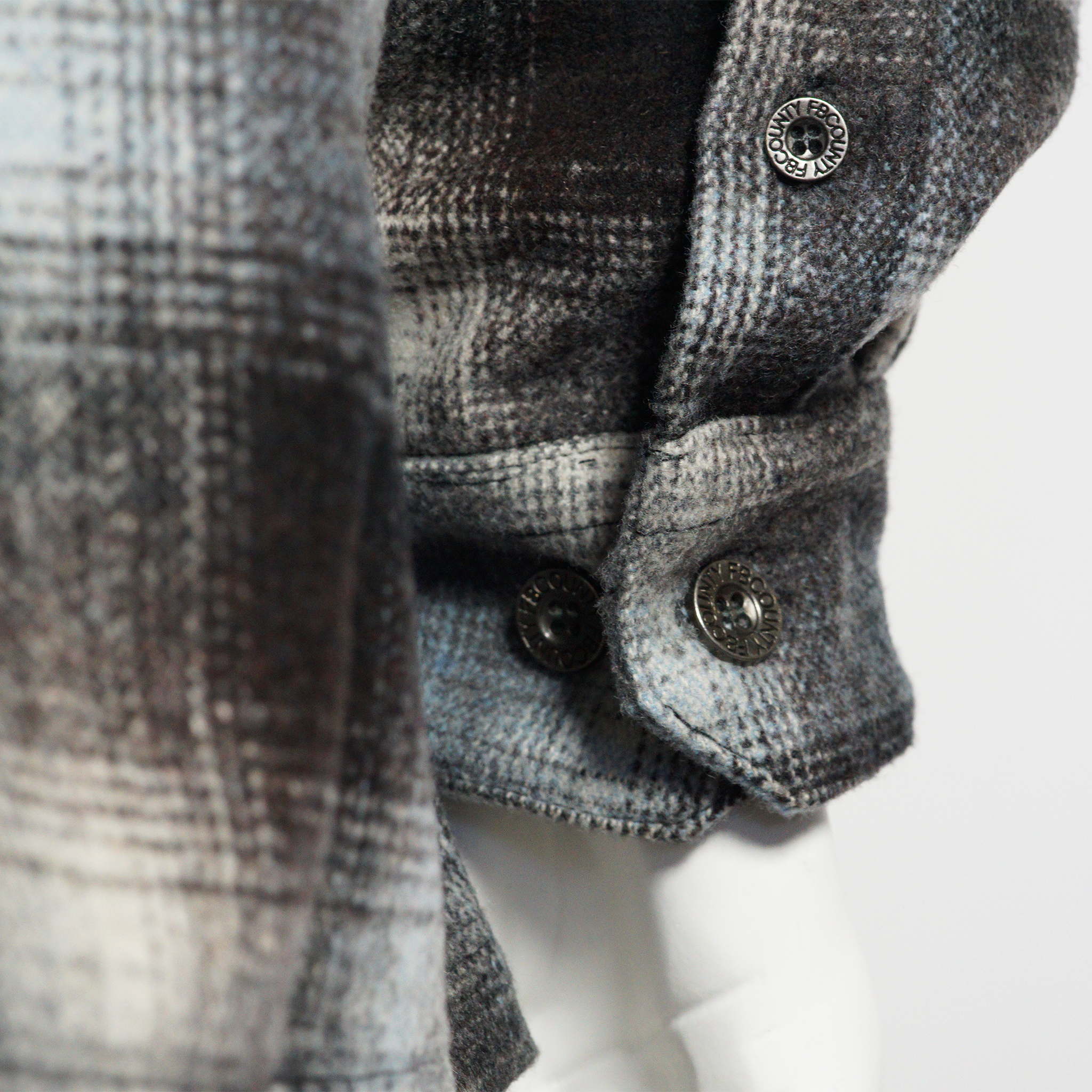 FB County Super Heavyweight Wool Blend Long Sleeve Shirt