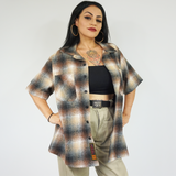 FB County Short Sleeve Wool Shirt - Big & Tall Sizes