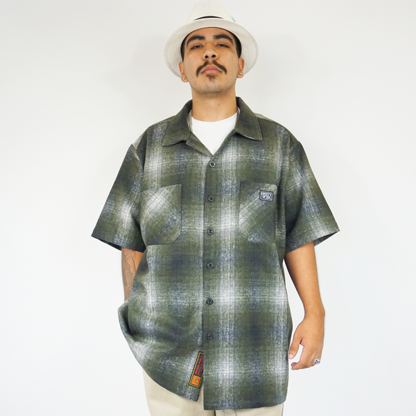 FB County Short Sleeve Wool Shirt - Big & Tall Sizes