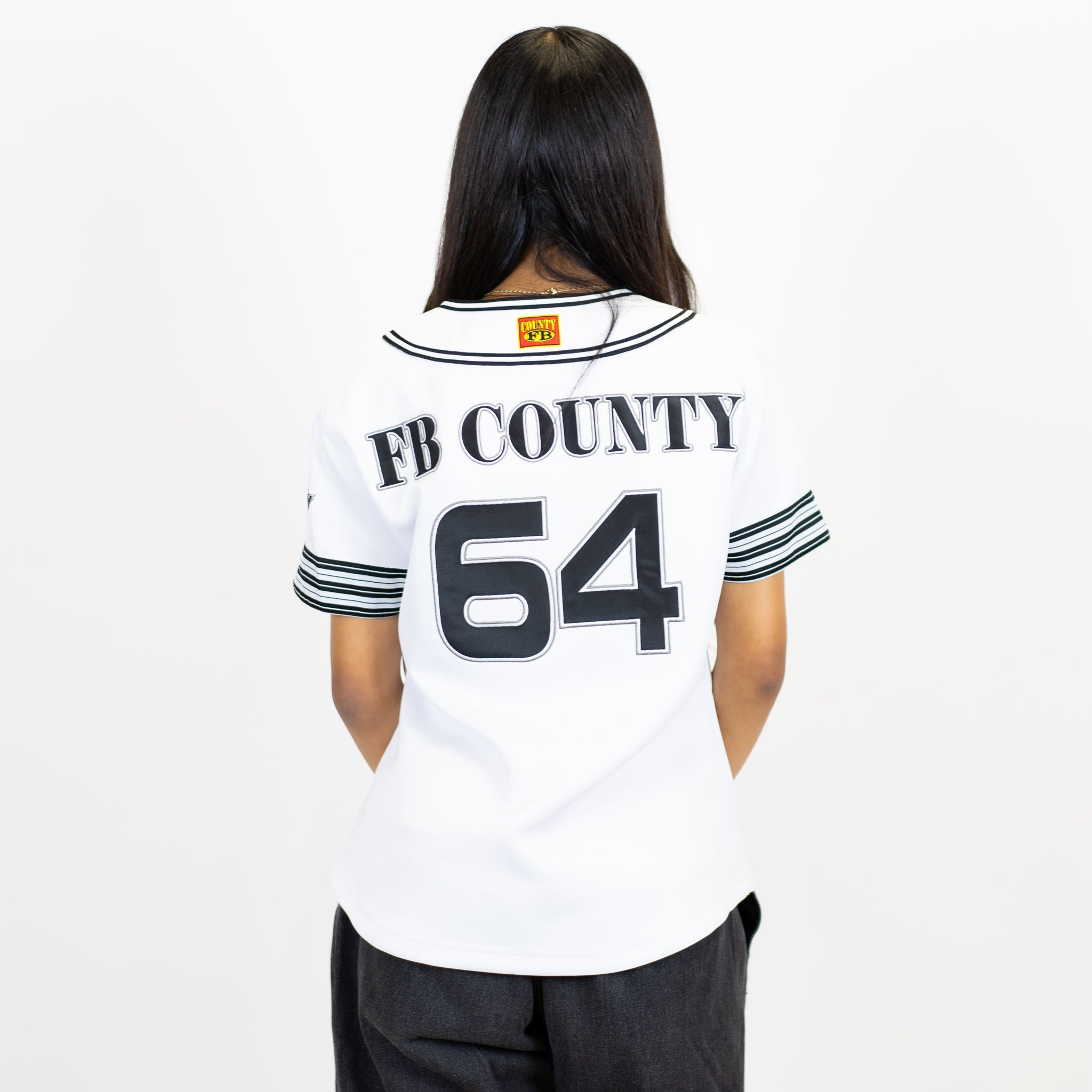Fb County Womens Football Classic Signature Jersey Black / Small