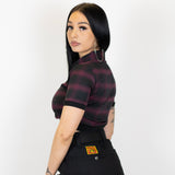 FB County Flannel Crop Top