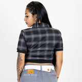 FB County Flannel Crop Top