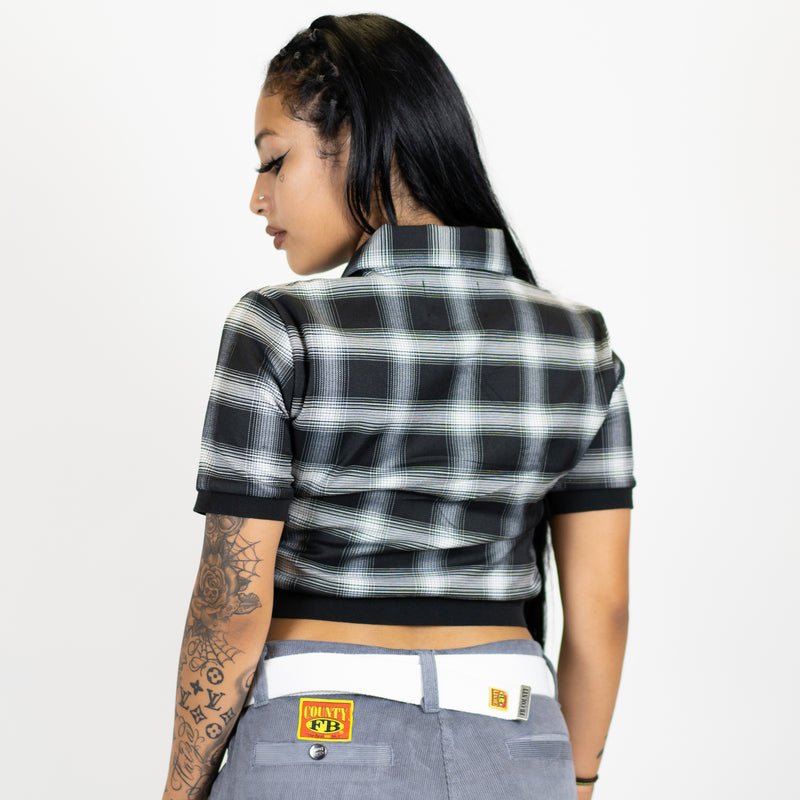 FB County Flannel Crop Top