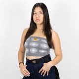 FB County Flannel Tube Top